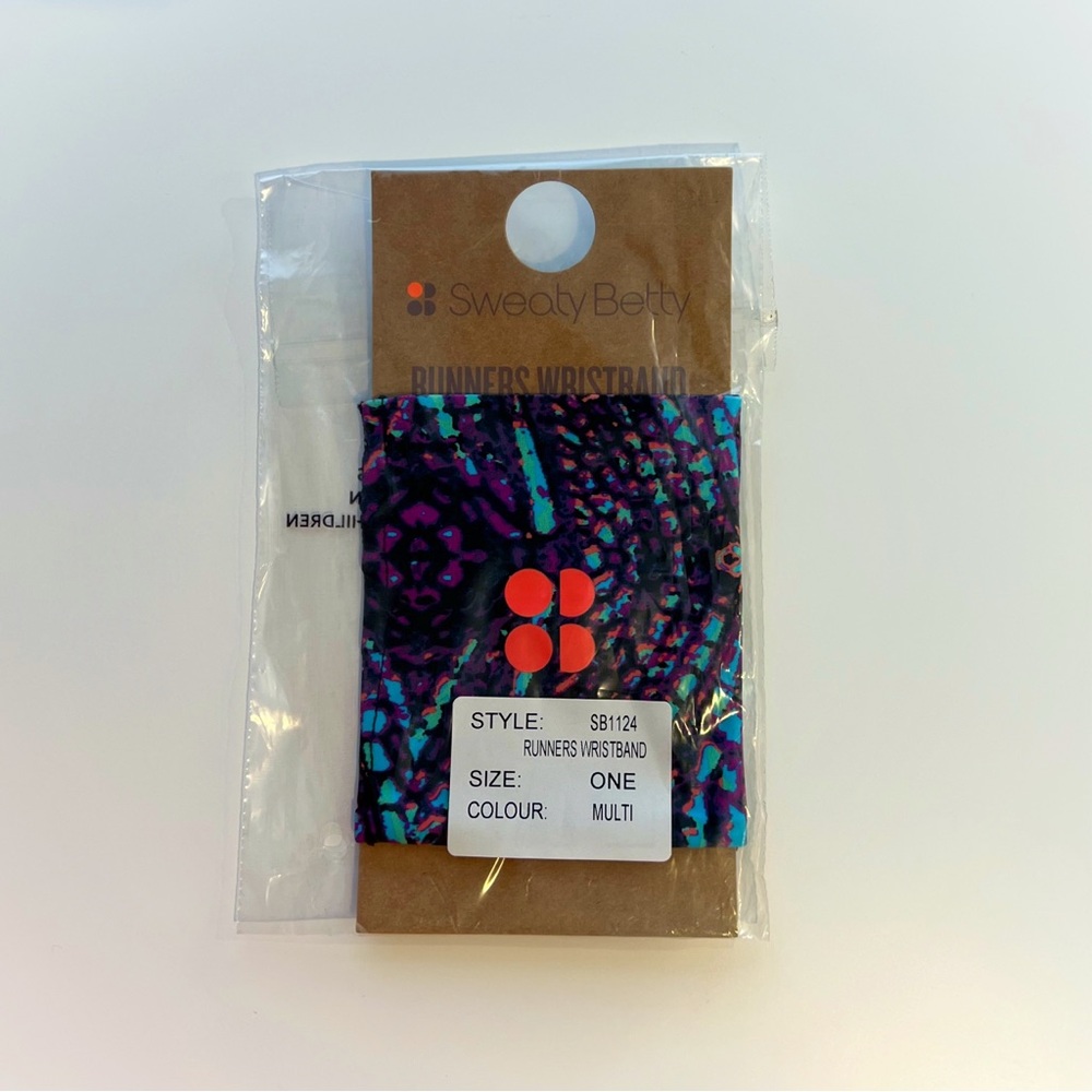 Sweaty Betty Runners Wristband. NWT
